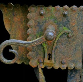 antique bronze handle