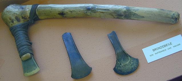 Flat bronze axes