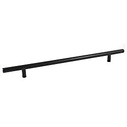 Bar Pull Kitchen Cabinet Handle Oil-Rubbed Bronze Solid Steel 12mm 10" Hole Spacing 14" Length