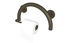 Toilet Paper Holder Semisphere Grab Bar (Oil Rubbed Bronze)