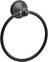 AmazonBasics AB-BR807-OR Towel Ring, Oil Rubbed Bronze