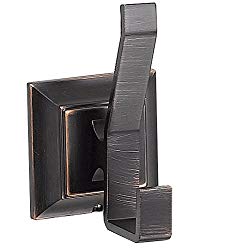Designers Impressions 500 Series Oil Rubbed Bronze Double Robe Hook