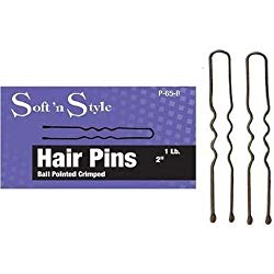 Soft 'N Style Bronze Hair Pin Box, 1 lb