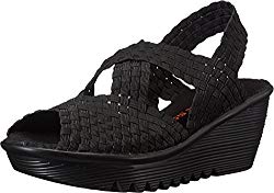 Bernie Mev. Womens Brighten Black Sandal 40 (US Womens 9.5) M