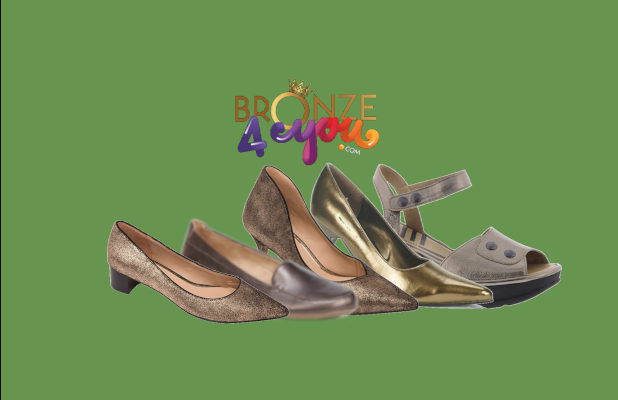 bronze pumps bronze shoes