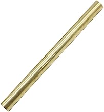 1 Pcs 19mm / 3/4 Inch Solid Round Brass Rod Lathe Bar Stock Kit, 3/4 Inch in Diameter 12 Inch in Length