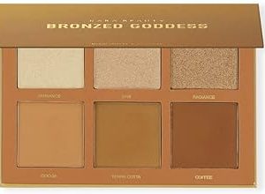 KARA BEAUTY BRONZED GODDESS 6-Shades Bronzer & Highlight Palette - VEGAN