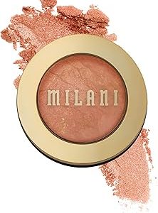 Milani Baked Blush, Powder Blush for Cheeks, Cruelty Free Makeup - Shape, Contour & Highlight Face for a Shimmery or Matte Finish -Bellissimo Bronze