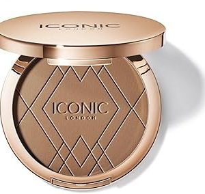 ICONIC LONDON Ultimate Bronzing Powder | Silky Powder, Flawless Matte Finish Bronzer Cruelty-Free, Vegan Makeup